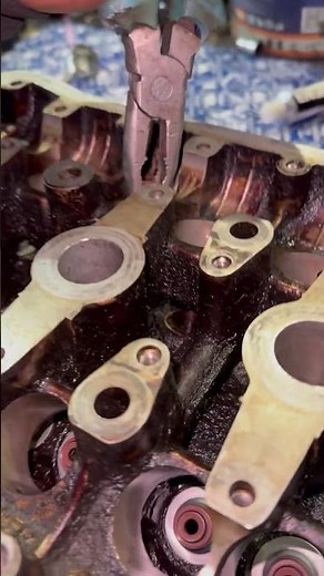 How to Easily Install Valve Stem Seals #automobile #mechanic #engineblock #lifehacks