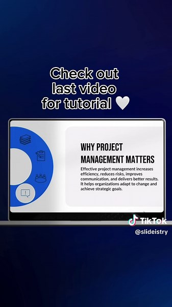 Check out my last video for tutorial! 🤍✨ #powerpointhack #viral #fyp #PresentationTips #PPTtricks #graduation #students