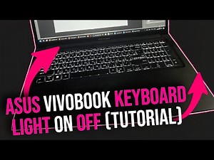 Asus Vivobook Keyboard light On Off (2025) Enable Keyboard Backlight