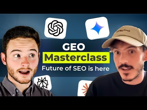 GEO Masterclass with LLMRef Founder James Berry (Generative Engine Optimization)