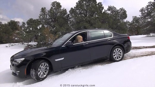 Girl Rescue: High Heels Stuck in Snowy Mud