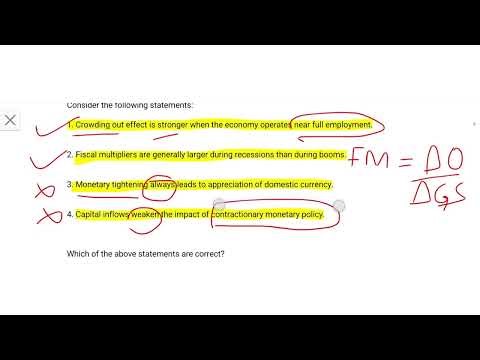 JKSSB FAA Statement Based MCQs on Monetary & Fiscal Policy | Statement question | New JKSSB pattern
