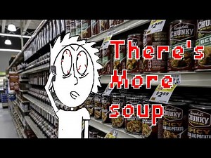WHY ARE YOU BUYING CLOTHES AT THE SOUP STORE!?