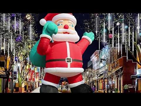 Giant Inflatable Santa: Your New Favorite Christmas Decoration!