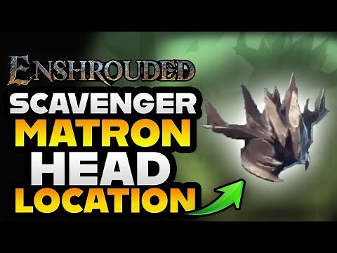 How Find The Scavenger Matron Head And Farm For Legendary Weapons In Enshrouded!