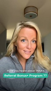Hey guys, it’s Katie! I’m a Recruiting Specialist here at TNAA, and I want to tell you about our Referral Bonus Program! If you’ve had an incredible experience traveling with us and if you love our culture as much as we do…then make sure to refer your friends! You’ll get $500 for each assignment that they take with us. And as long as your referral keeps taking assignments, we keep paying you! So, what are you waiting for? Go tell your friends to #travelwithTNAA ✈️❤️🤍 https://ter.li/inkygp #trav