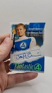 I was tasked to create a special Joseph Quinn Fantastic Four custom. The autograph was sourced from a Game of Thrones card. #fantasticfour #josephquinn #gameofthrones #strangerthings #customcards 1of1 oneofone tanmanbaseballfan | Tanner Jones