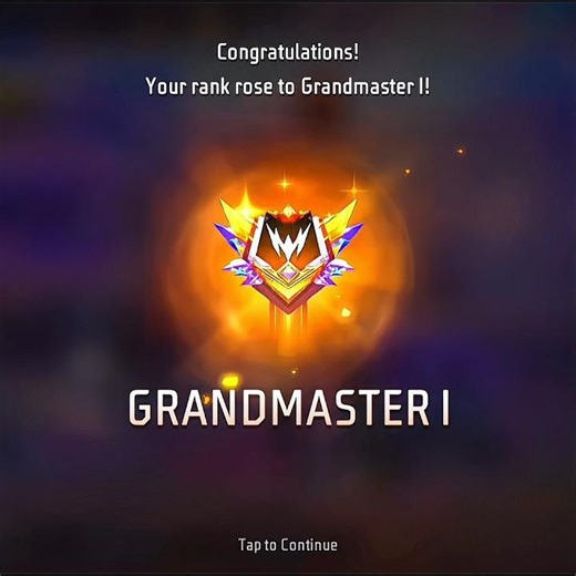Finally Grandmaster in CS Rank 🏆 | Free Fire