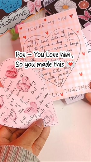 I Made This Cute DIY Gift for My Bf #love #handmadegift #couplegoals #ytshorts #valentinesgift