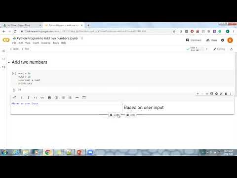 Python Program to Add two Numbers dynamically