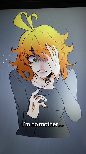 More about the tpn mother emma AU!! :D this time just showing on how emma wants to live but she wants to live freely, not as a mother still trapped… also this was originally supposed to be on paper but I didn’t like it ,so i did it as a sketch here on the ipad so it might not look the best 😅 but i hope you still like it! ^^ Ty @౨ৎ ˖ ࣪ ׅ ‘ brilliancee ! ᥫ᭡ for the idea! #thepromisedneverland #tpn #emma #fyp #foryou #gilda #isabella