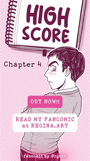 OUT NOW! HIGH SCORE CH4 at REGINA.ART #comicart #shamy #fancomic #tbbt #fanart #comicartist #comic