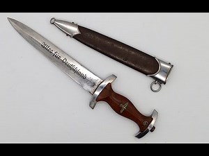 Rare Iron German SA dagger by David Malsch