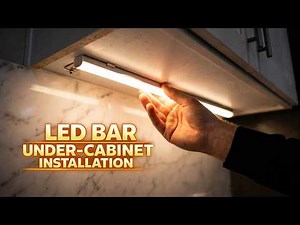 How to Install Under-Cabinet LED Lighting | Electrician Walkthrough (Step-by-Step)