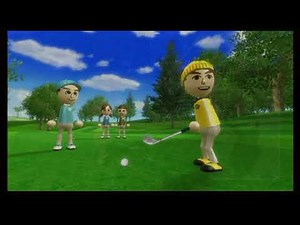 Wii Sports Resort Golf 18 Holes (4 PLAYERS)