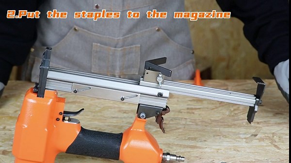 V1015 Pneumatic Picture Frame V Nailer with HM515 Manual Point Driver Kit for Making Picture Frames