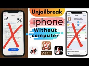 How to Unjailbreak iphone without Computer | Remove Cydia without PC | Remove Uncover |