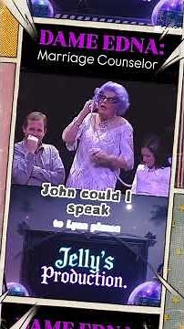 Dame Edna Marriage Counselor Was Hilarious #comedy #funny #classiccomedy