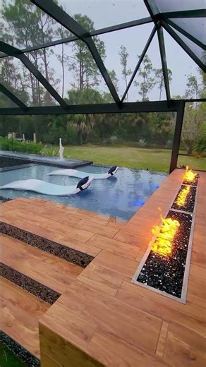 We design and build some insane modern pools. #insanepools #backyard