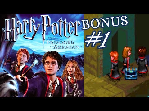 Harry Potter and the Prisoner of Azkaban (GBA) - Exploring the Hogwarts Grounds