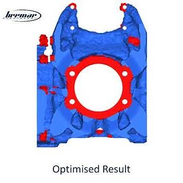 Suspension Upright Topology Optimization