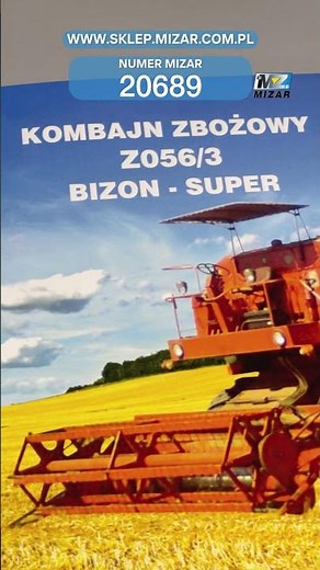 Instrukcja napraw BIZON Z056 Z-056 schemat instalacji elektrycznej #bizon #rolnictwo #żniwa #kombajn