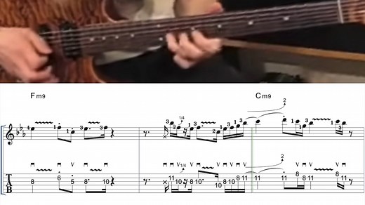 「电吉他」Guthrie Govan Solo on Larry Carlton Style｜TAB谱