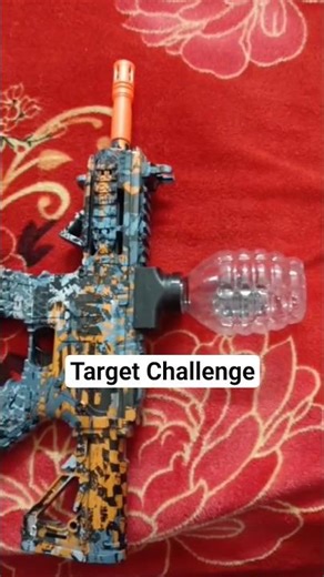 Orbeez gun challenge 3 Targets#accuracy#targetpractice#challenge#oneshot#aim#shorts#viral#shortsfeed