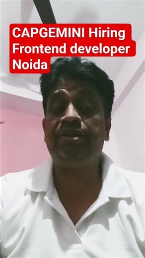 Capgemini Front End Engineer Vacancy 2025 | Noida | Apply Now