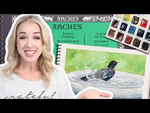 Finally! Arches Makes a Watercolor Paper JOURNAL!