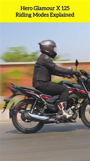 Hero Glamour X 125 Riding Modes Explained Eco vs Road vs Power #HeroGlamourX125 #BikeBD
