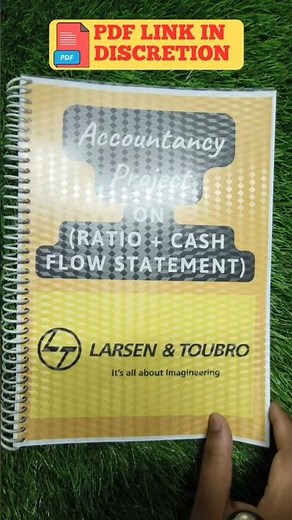Accountancy Project File Class 12th (Larsen & Toubro) #project #viral #trending #schoolproject