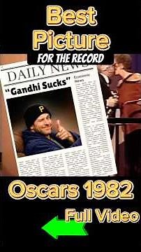 GANDHI Won Best Picture?! 🤨 | Oscar Watch 1982