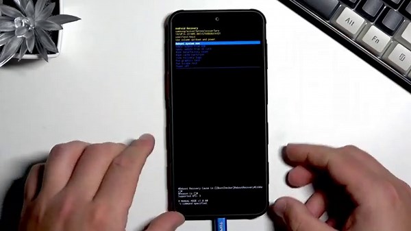 Comment accéder au mode Recovery sur SAMSUNG Galaxy sans code de verrouillage