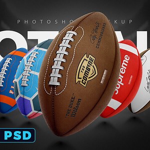 Football Ball Photoshop template