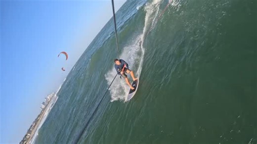 2026 has kicked off with some absolutely cracker sessions. This stretch at the shop is world class. If you are wanting to take your wave riding to another level then come do a downwind lesson with me. | OCEAN2AIR