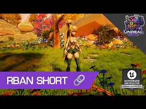 Short Hair Physics | RBAN Short Chains | #UE5