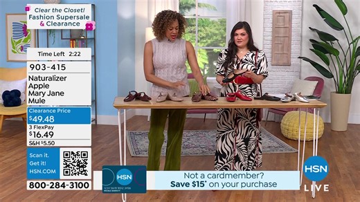 You are watching HSN Today with Friends - Clear the Closet on HSN.💙📺 Shop the show here: https://bit.ly/HSNRecentlyAired Catch up on the shows you missed and discover where shopping comes alive on the QVC & HSN Streaming Service: https://bit.ly/HSNplus | HSN