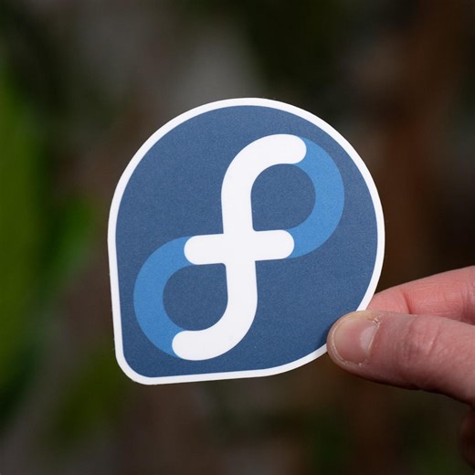 Fedora Linux Sticker | Infinity Logo Decal for Laptop & Water Bottle | Developer Gift | Red Hat Distro Vinyl | Made in France - Etsy Australia