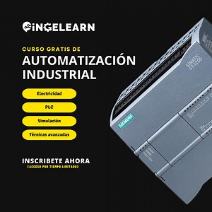 ¿No sabés por dónde empezar en el mundo de la automatización industrial? Este curso gratuito te da todo lo que necesitás: 🔹 Electricidad industrial 🔹 Programación de PLC con lenguaje Ladder 🔹 Simulaciones con software profesional Todo 100% online, con acompañamiento didáctico y certificado al finalizar. Empezás desde cero y terminás con herramientas reales. Ideal si estás estudiando una carrera técnica o querés explorar nuevos caminos. Registrate ahora y activá tu formación profesional. | Ing
