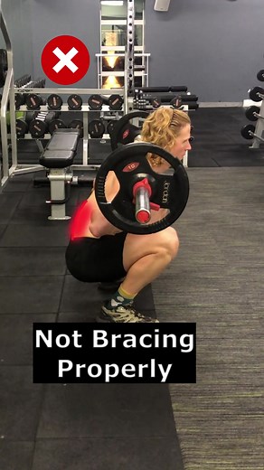Proper Core Bracing for Squats