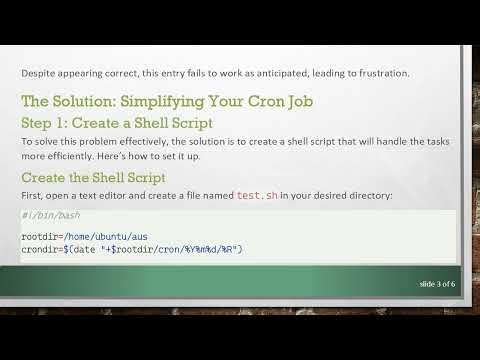 Cron Won't Create Directories? Here’s Your Complete Solution!