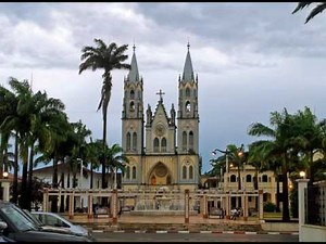Catedral de Santa Isabel in Malabo, in beautiful Equatorial Guinea