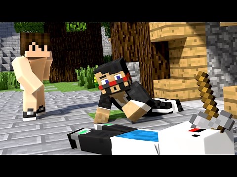 NAKED HUNGER GAMES (Minecraft Animation)