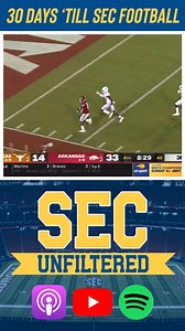 80K views · 501 reactions | #30Days ‘till SEC football. AJ Green went 30 yards for the touchdown in Arkansas’ 2021 showdown against Texas. The Hawgs rushed for 333 yards and 4 scores as a team en route to a blowout 40-21 win over the Longhorns. | SEC Unfiltered | Facebook