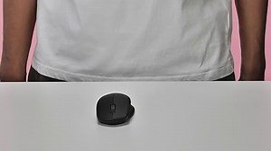 Logitech M280 Kabellose Maus, 2,4 GHz mit USB-Nano-Empfänger, 1000 DPI Optical Tracking, 3 Tasten, 18 Monate Batterielaufzeit, Kompatibel mit PC, Mac, Laptop, Chromebook - Schwarz