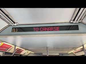 R143 (L) Train Ride From 8th Avenue-14th Street to Canarsie-Rockaway Parkway