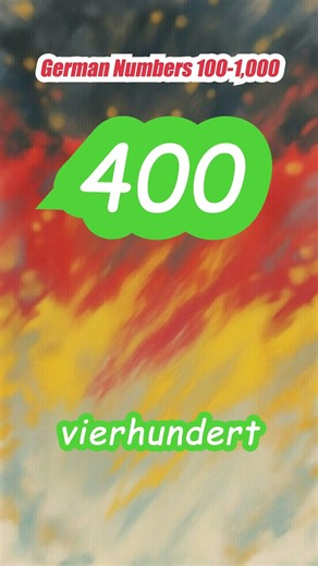 Master German Hundreds in 30 Seconds! 🚀 #LearnGerman #deutschlernen