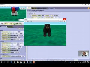 Part 3: Alice 3.3 adding speech to the bear