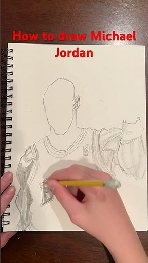 How to draw Michael Jordan #oldies #nba